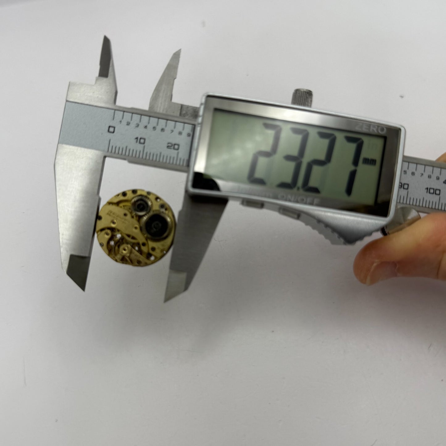 23.2mm Vintage AS 341 A Schild Partial Manual Wind Watch Movement PARTS REPAIR