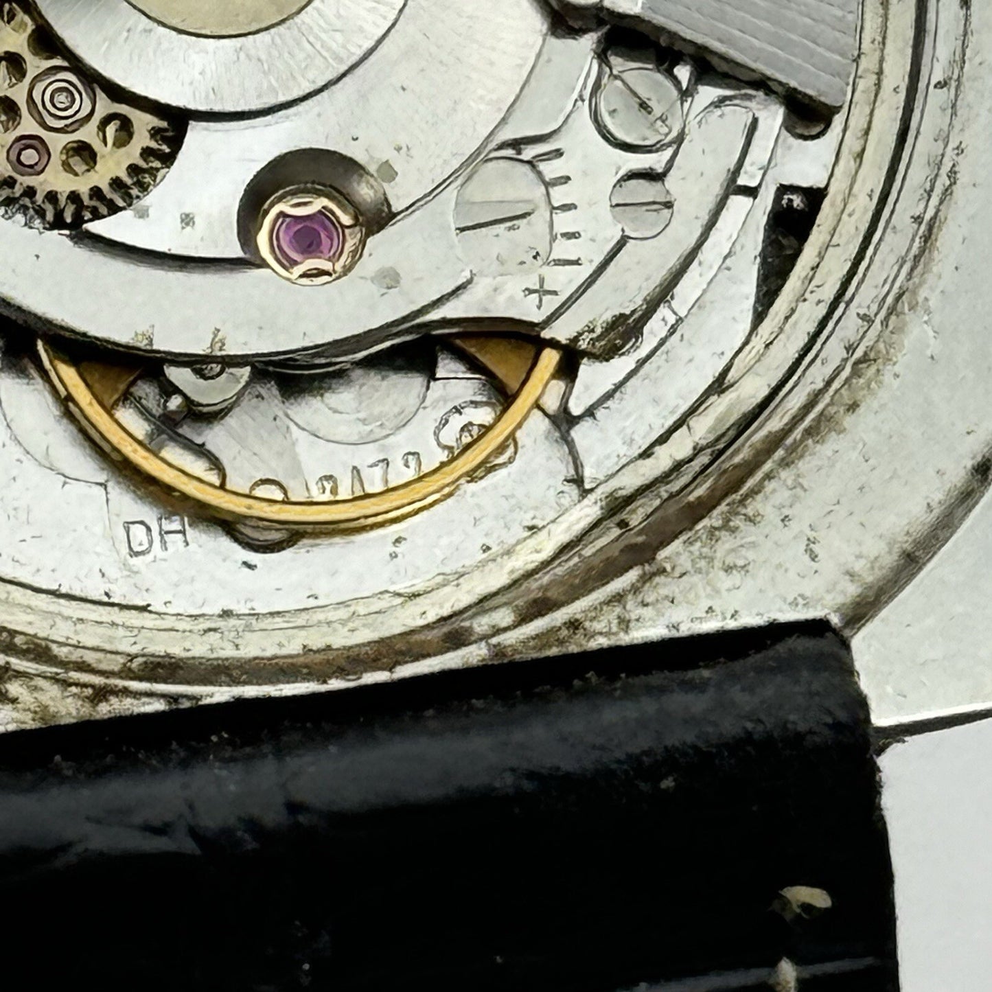 32mm Mens Avia Matic Automatic Sweep Seconds Square Watch FOR PARTS TO RESTORE