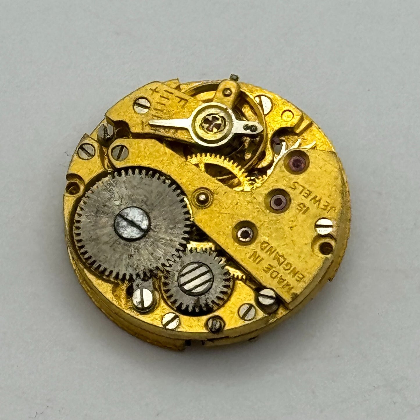 19.7mm Rare Smiths C 0361 Ladies 15 Jewels Made In England Watch Movement PARTS