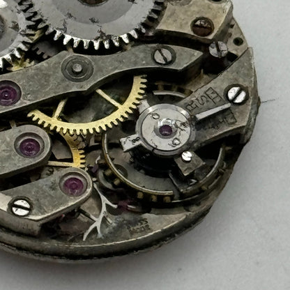 23.7mm AS Trench Watch Movement Balance Intact Swiss Manual Wind Vintage PARTS