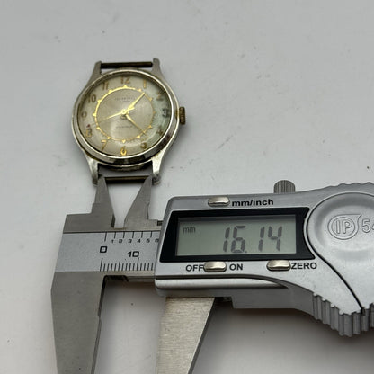 32mm Men’s Manual Wind Ingersoll Shock Proof Watch FOR PARTS TO RESTORE