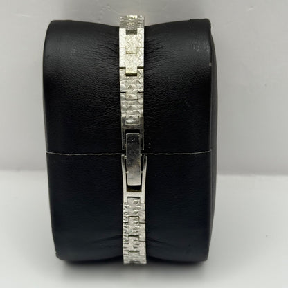 19mm Running Vintage Ladies Rotary Swiss Silver Tone Manual Wind Watch PARTS