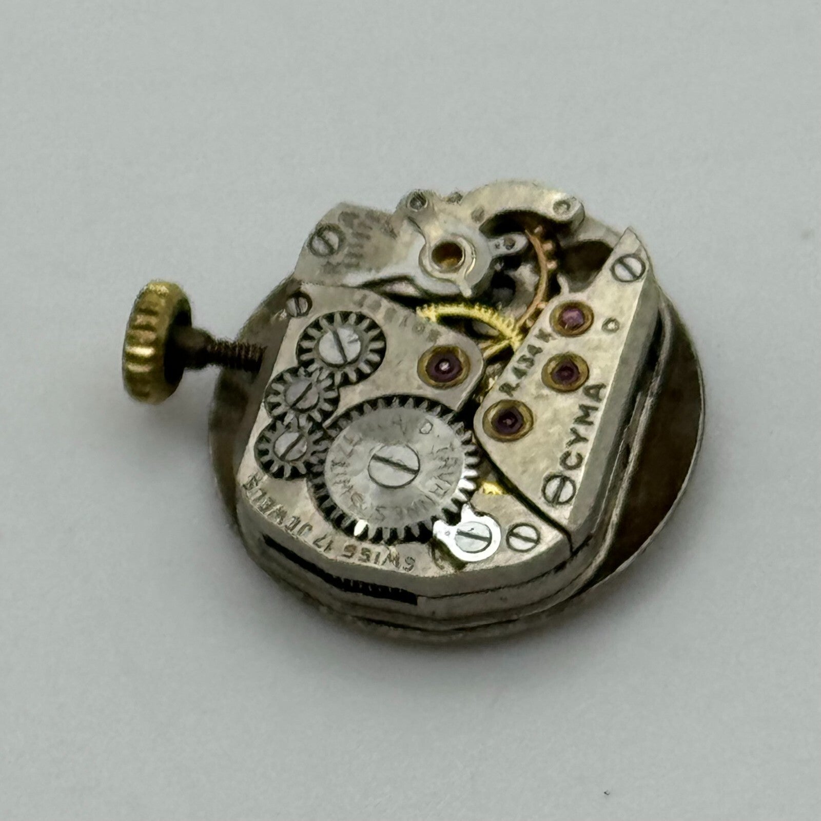 11.6mm Ladies Cyma Tavannes 434K Swiss Manual Wind Watch Movement PARTS SPARES