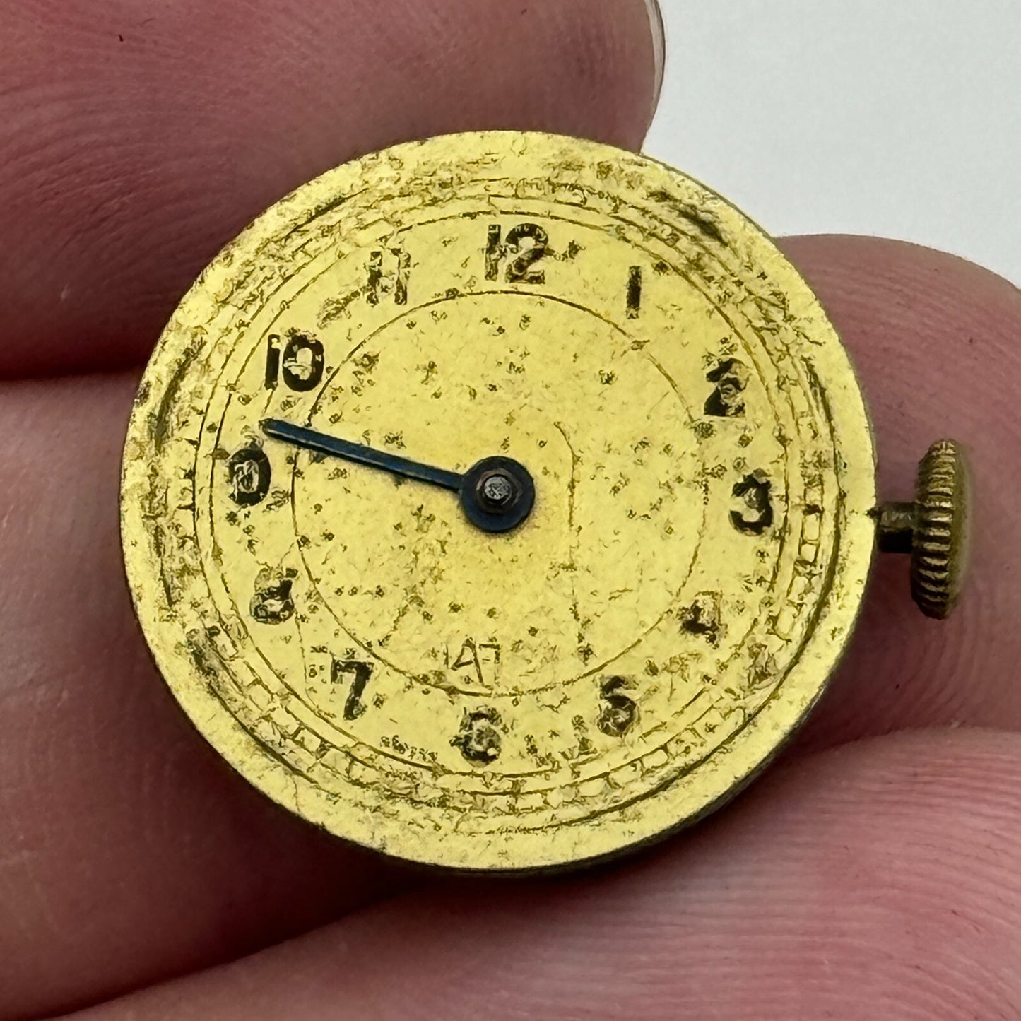 19.7mm Majex EW 792 Swiss 15 Jewels Manual Wind Watch Movement PARTS SPARES