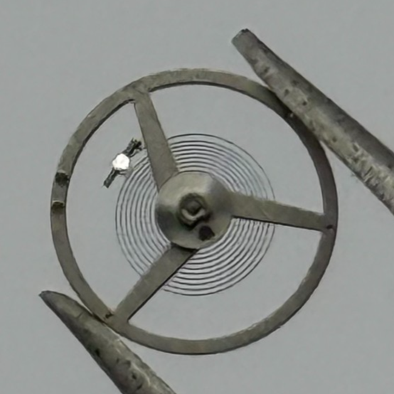 AS 1677 Balance Wheel Complete And Spring 1224 M Watch Movement Parts NOS