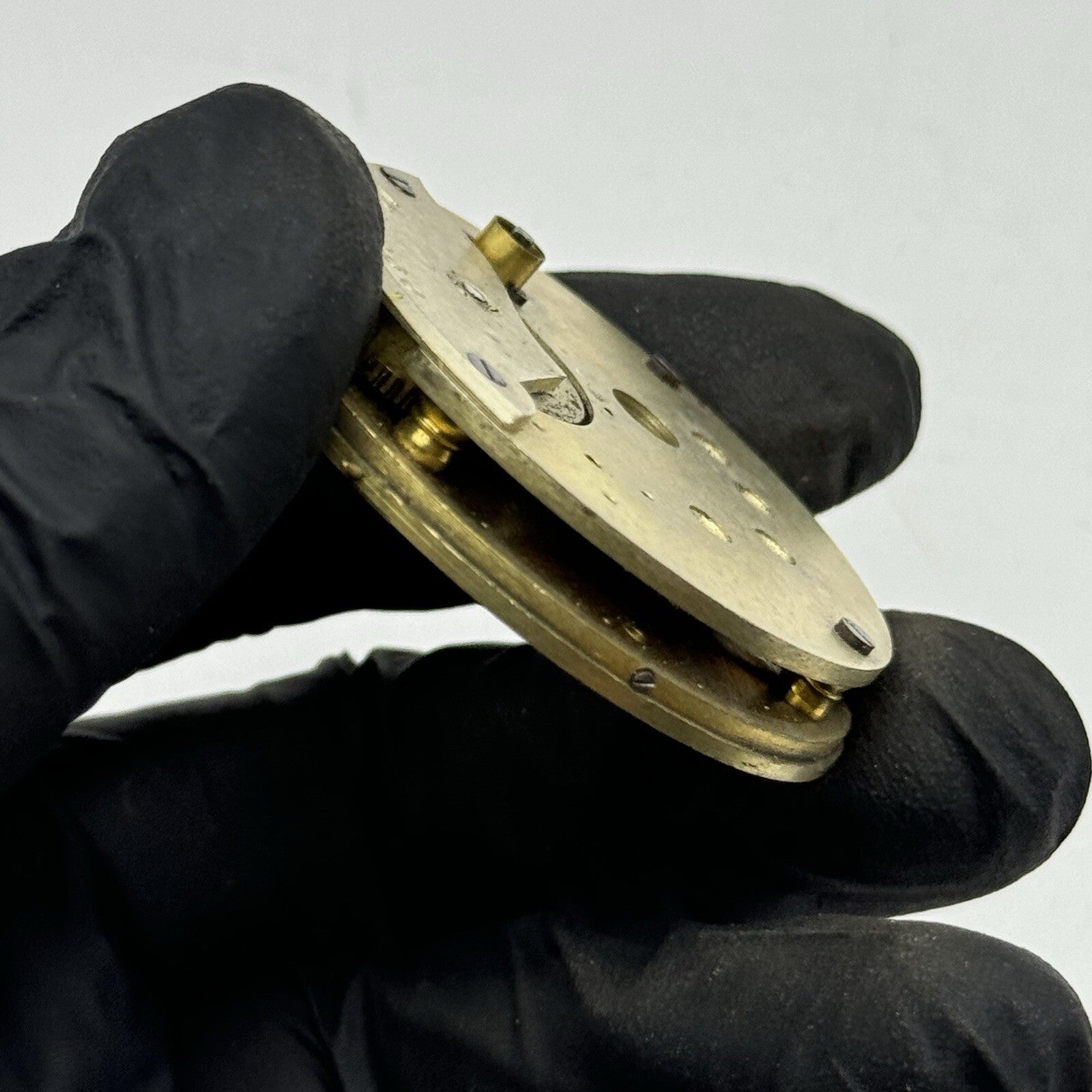 45.6mm Unidentified Partial Pocket Watch Movement FOR PARTS Repair Project