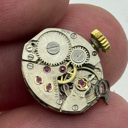 12.9mm Ladies Everite AS 1677 A Schild Manual Wind Swiss Watch Movement PARTS