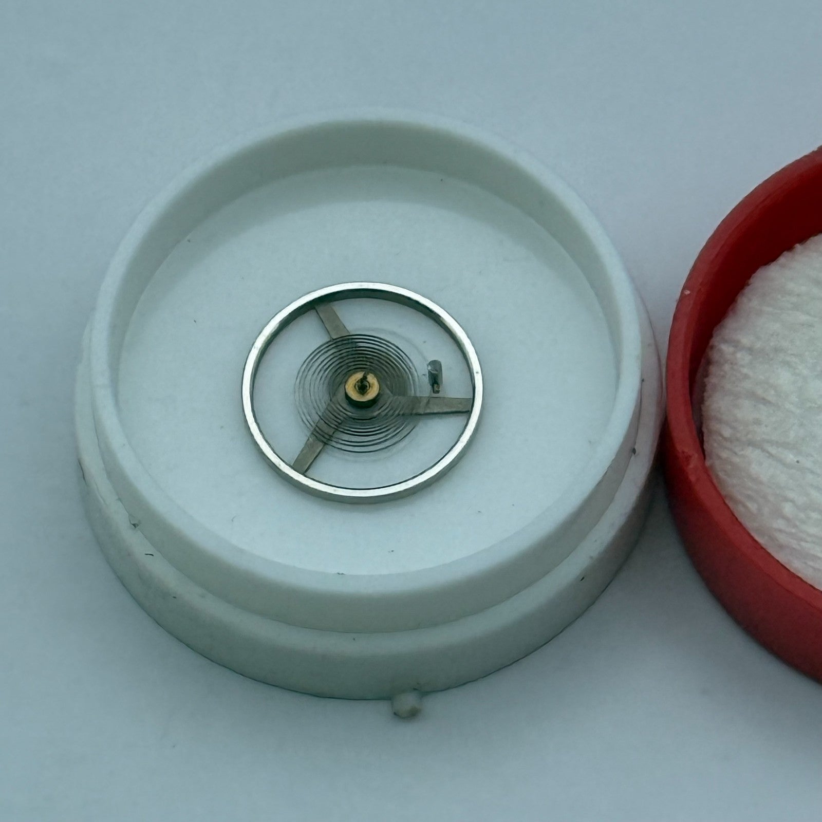 ETA 2512 Balance Wheel Complete And Spring Inca 1112 M Watch Movement Parts NOS