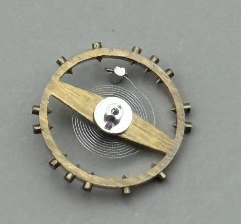 AS 1240 Balance Wheel Complete And Spring  8¾’’’ 49 M Watch Movement Parts NOS