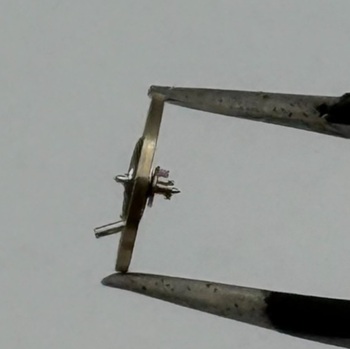 AS 1677 Balance Wheel Complete And Spring Inca 1414 M Watch Movement Parts NOS