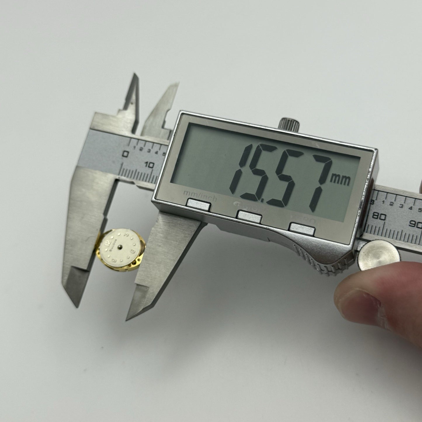 13mm Vintage Ladies Bulova 5BC Manual Wind Swiss Watch Movement PARTS REPAIR