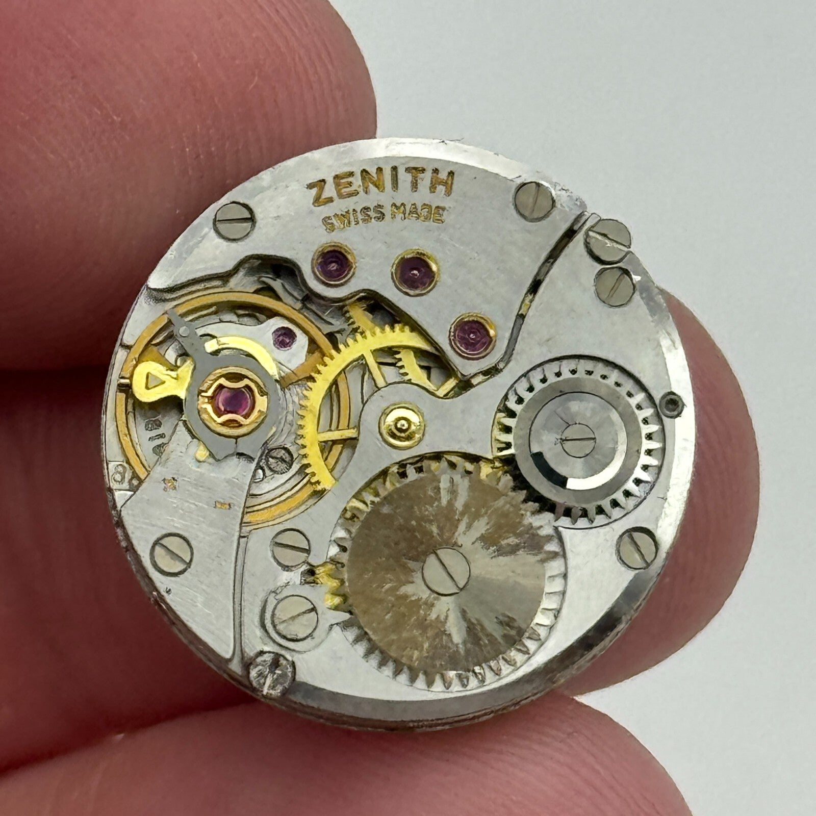 19.7mm Ladies Zenith Cal 88 Manual Wind Watch Movement Swiss Vintage PARTS SPARE