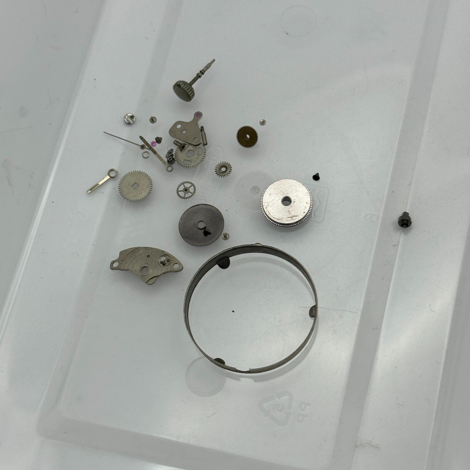 25.9mm Nivada AS ST 1802/03 Partial Manual Wind Swiss Watch Movement PARTS SPARE