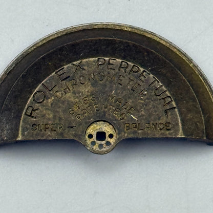 Rolex Perpetual Chronometer Super Balance Automatic Watch Movement Rotor PARTS