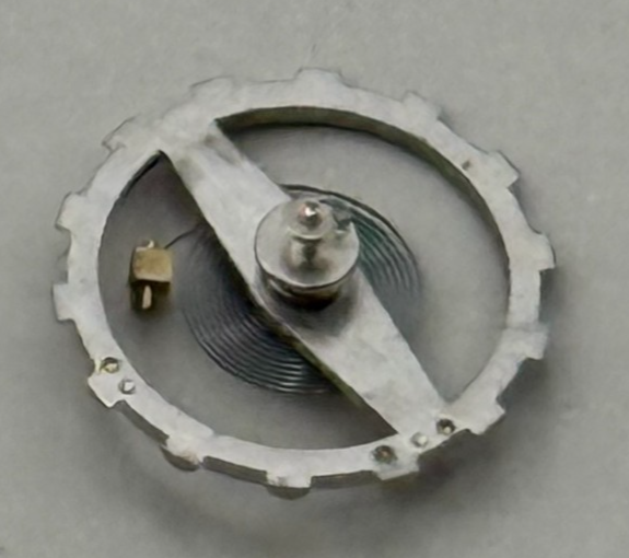 Brac 2021 2051 Balance Wheel Complete And Spring 69 M Watch Movement Parts NOS