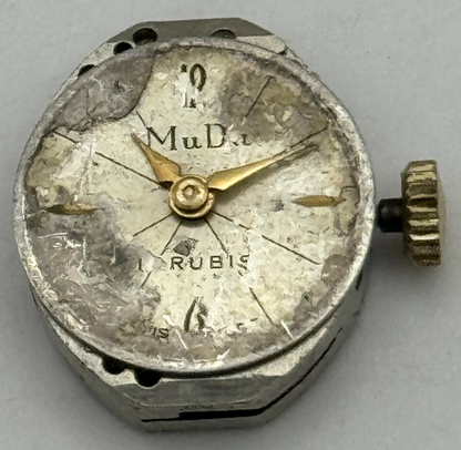 12.9mm Ladies Mudu AS 1012 A Schild Manual Wind Swiss Watch Movement PARTS SPARE