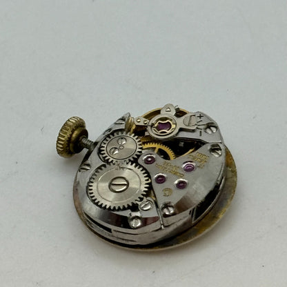 12.9mm Ladies Running Certina 13-20 Manual Wind Watch Movement PARTS SPARES
