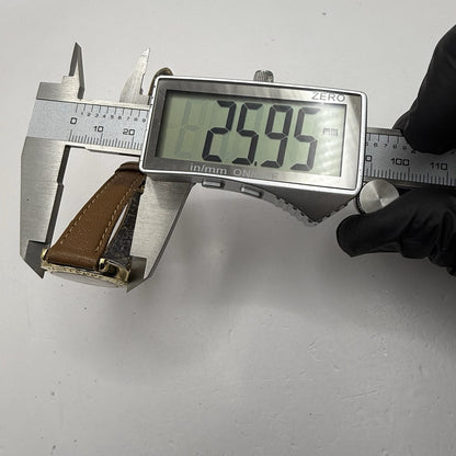 25mm Working Ladies Vintage Courreges Paris 4N01-0220 Gold Plated Quartz Watch