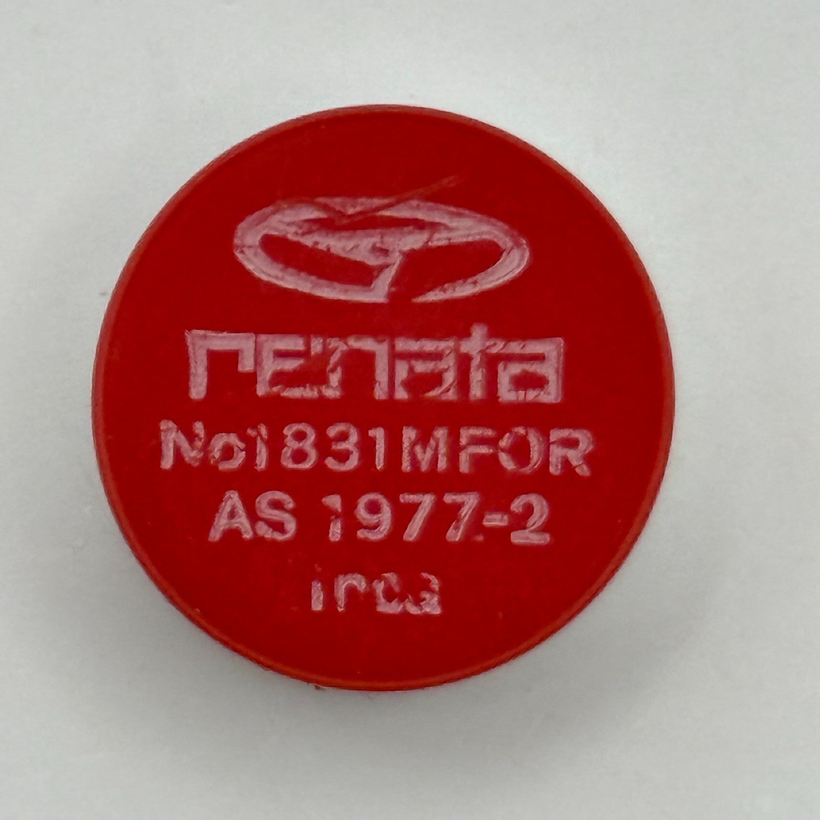 AS 1977-2 Balance Wheel Complete And Spring Inca 1831 M Watch Movement Parts NOS