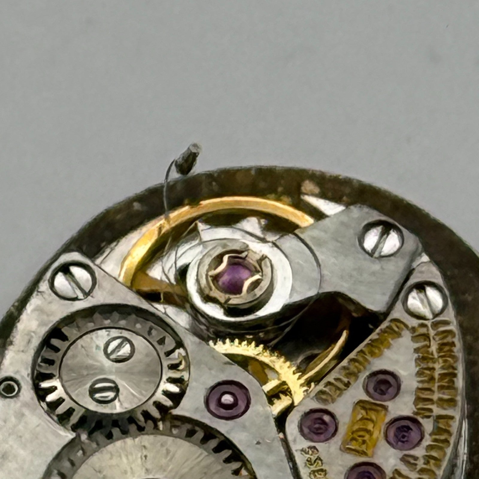 Longines 5602 Watch Movement Ladies 17 Jewels Manual Wind Vintage Parts 12.9mm