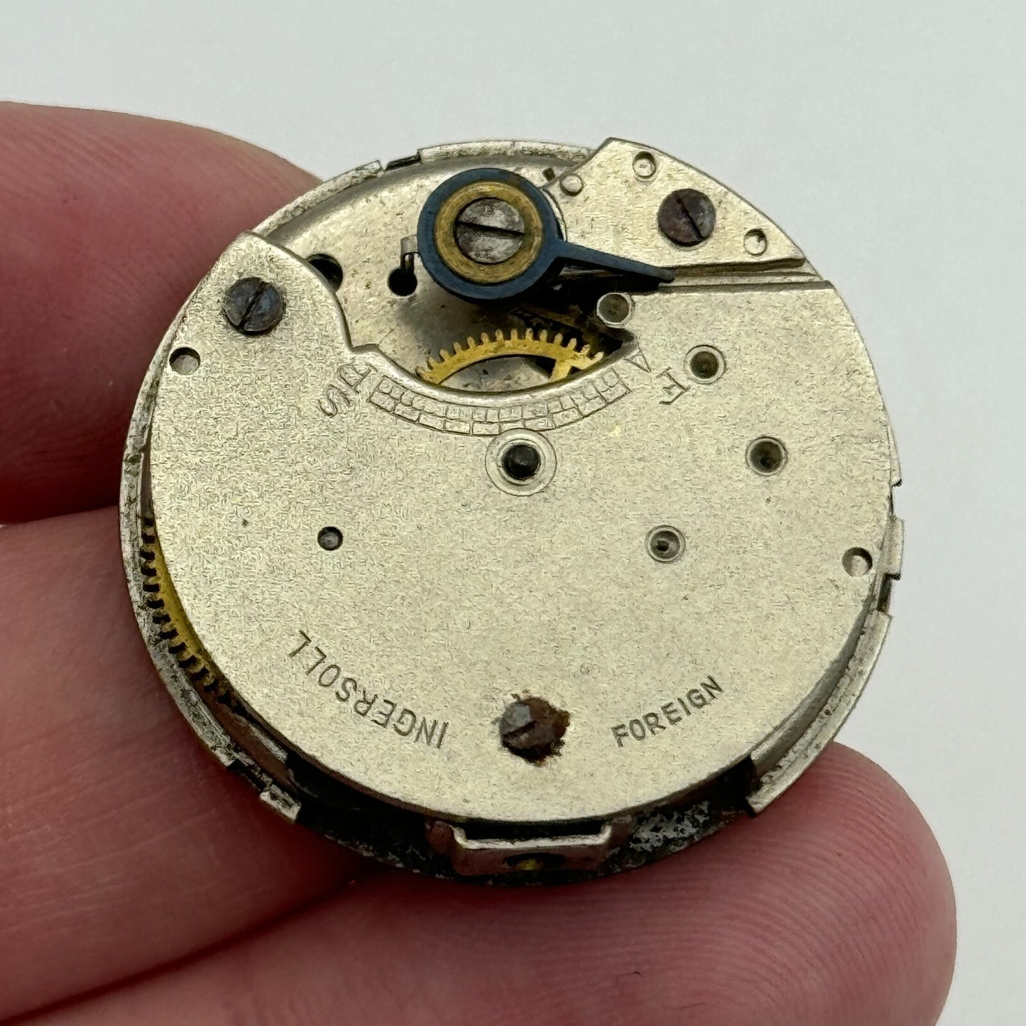 31mm Men's Ingersoll Sub Seconds Foreign Manual Wind Swiss Watch Movement PARTS