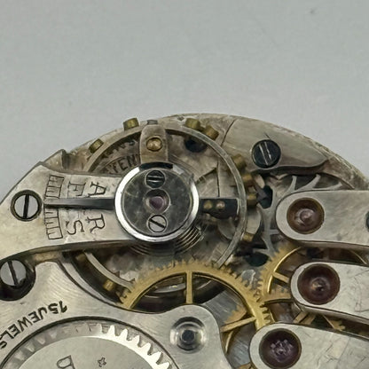 Buren Grand Prix Good Balance Watch Movement Manual Wind Vintage Parts 23.7mm