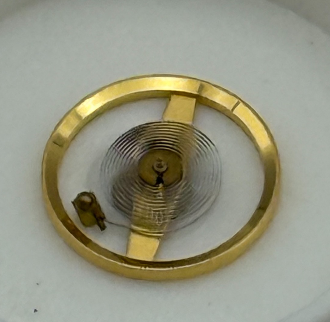 BFG 927 Balance Wheel Complete And Spring 6¾–8’’’  1512 M Watch Movement Parts 
