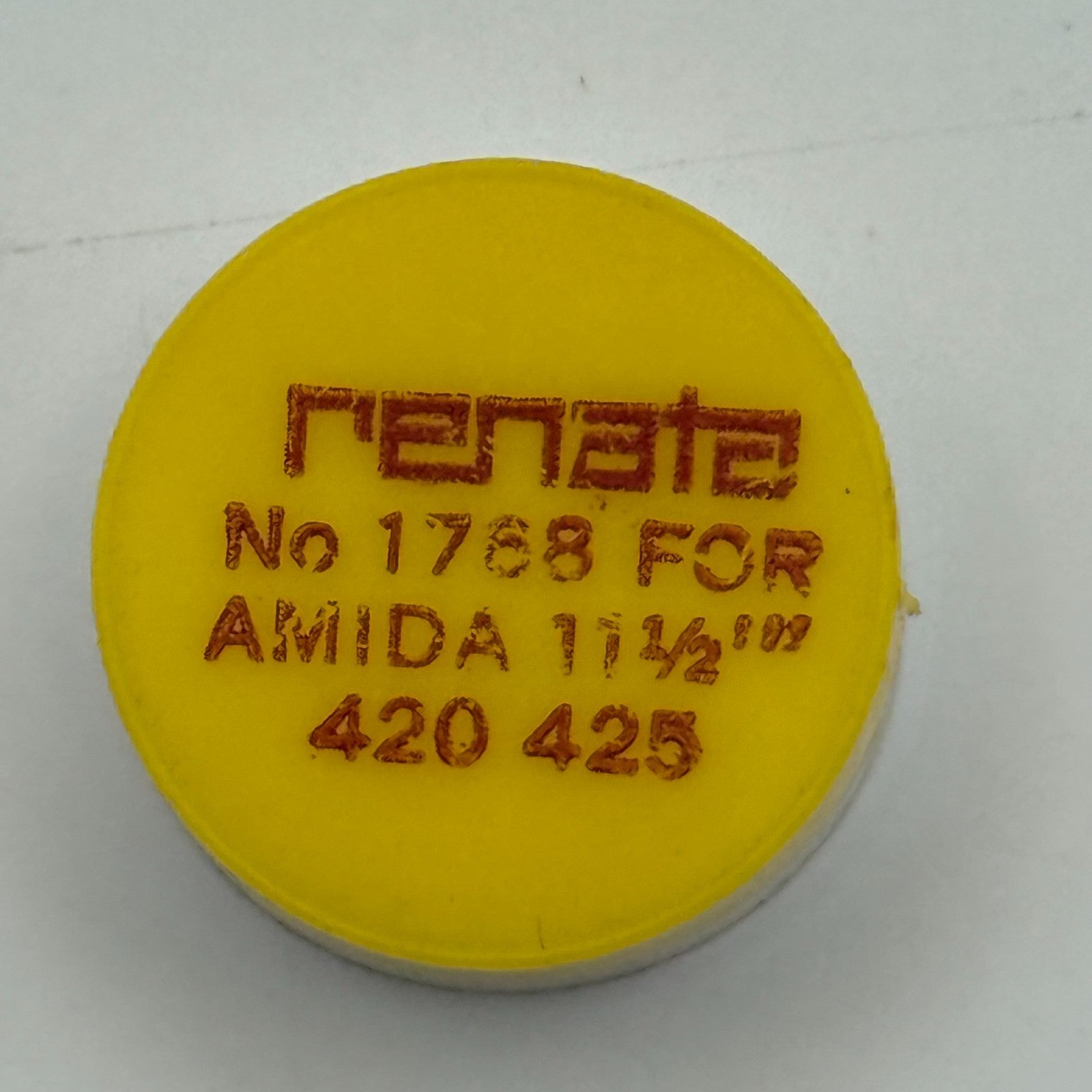 Amida 420 425 Balance Wheel Complete And Spring 11½’’’ 1768 Watch Movement Parts