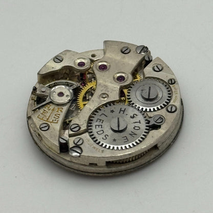 23.6mm H Stone Leeds 15 Jewels Sub Seconds Manual Wind Watch Movement For PARTS