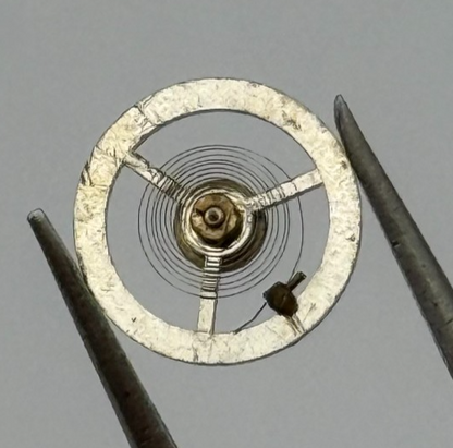 Ebosa 26 PL Balance Wheel Complete And Spring Renata Watch Movement Parts NOS