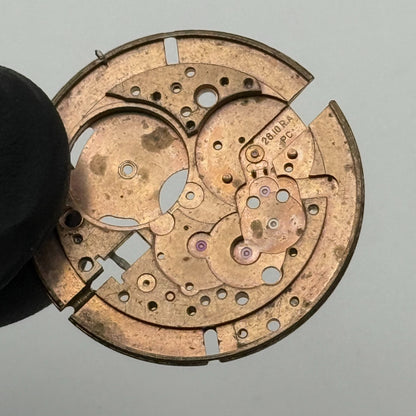 Omega 28.10 RA P.C Incomplete Watch Movement Men’s Vintage Swiss Parts 28.4mm