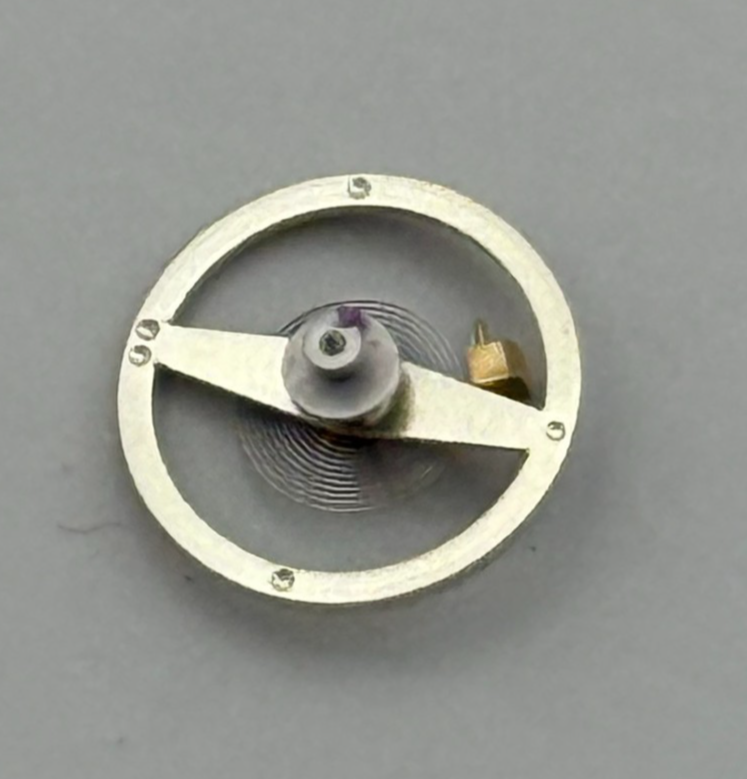 BFG 930 Balance Wheel Complete And Spring 7¾’’’ pl 1310 Watch Movement Parts NOS