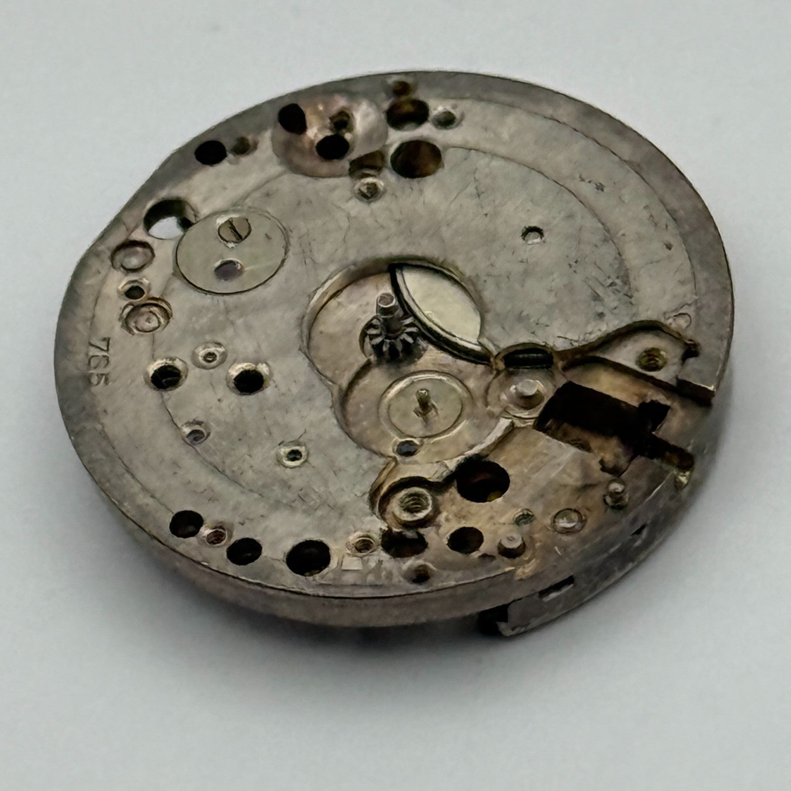 Geneva Made Suisse 785 Watch Movement Vintage Swiss Parts Repair 19.7mm