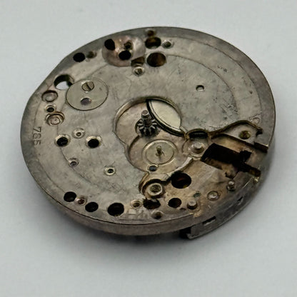 Geneva Made Suisse 785 Watch Movement Vintage Swiss Parts Repair 19.7mm