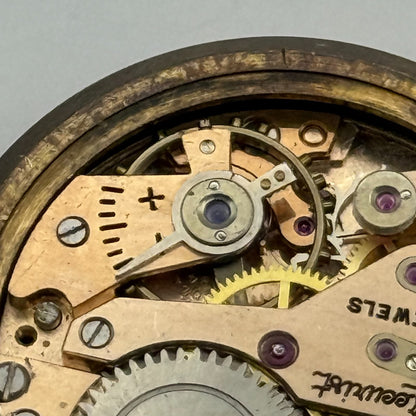 AS 1002 984 Watch Movement Running Accurist Manual Wind Vintage Parts 29.8mm