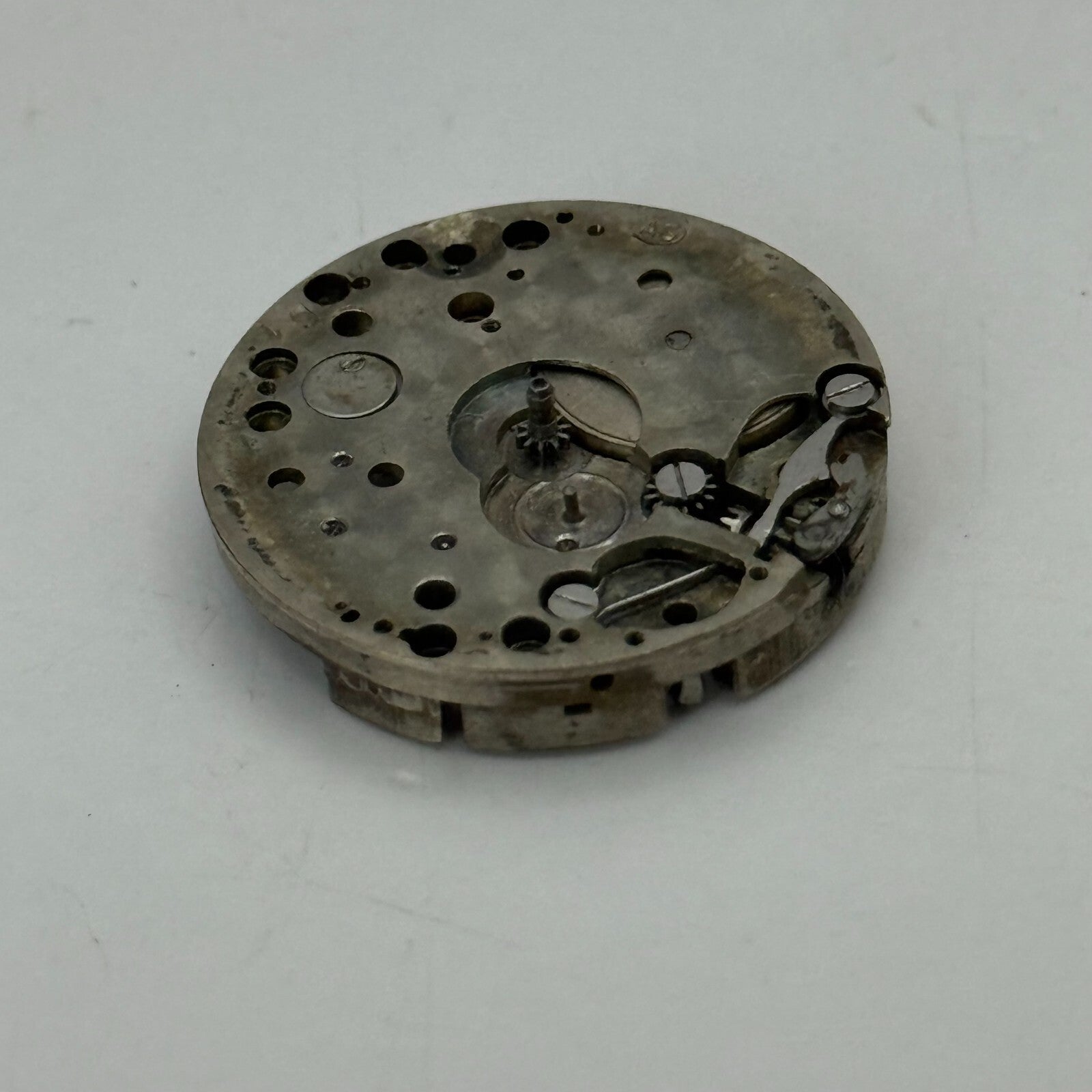 23.7mm Vintage AS A Schild Partial Manual Wind Watch Movement PARTS REPAIR
