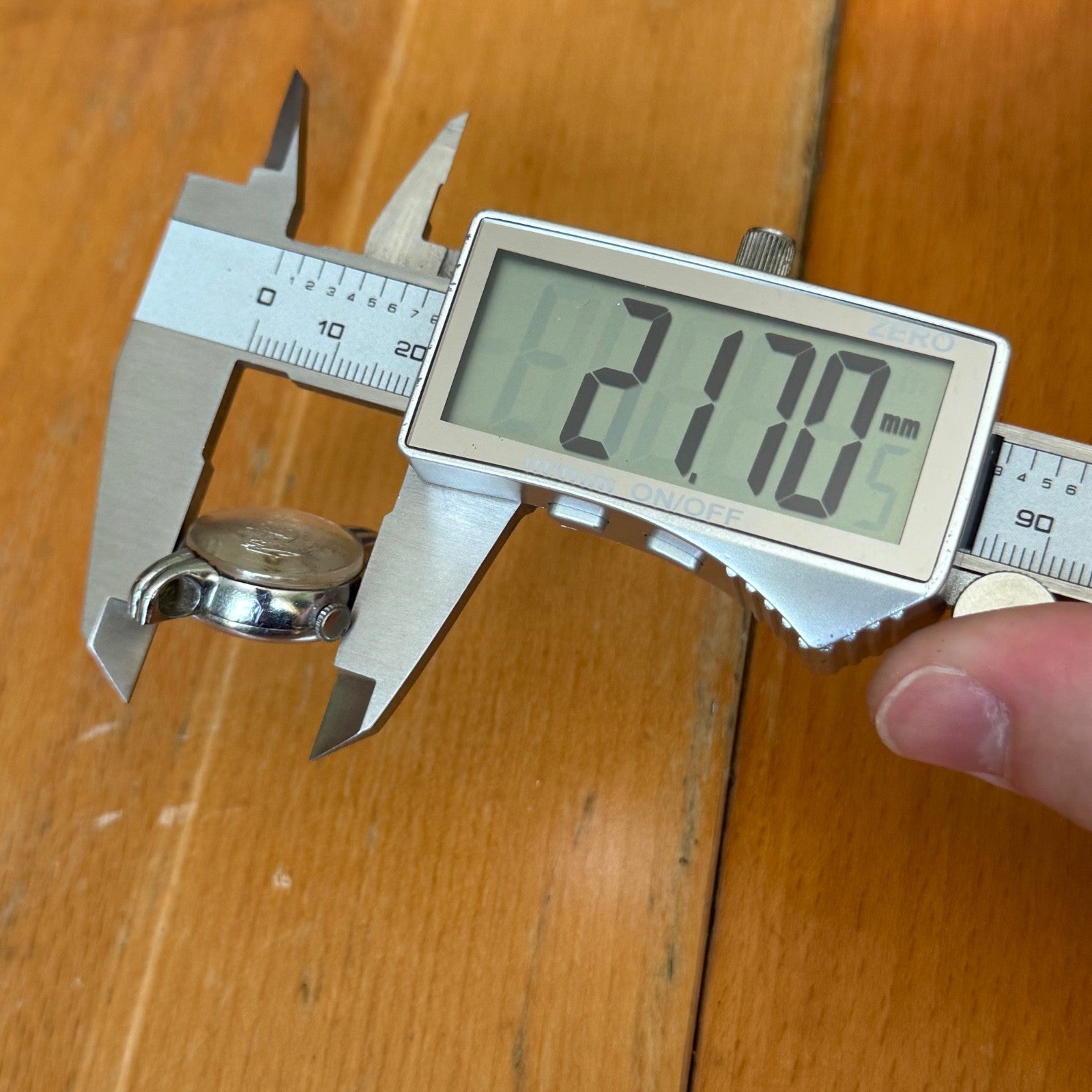 21mm Vintage Oris 491KIF Anti-Shock 15 Jewels Manual Wind Watch PARTS / REPAIR