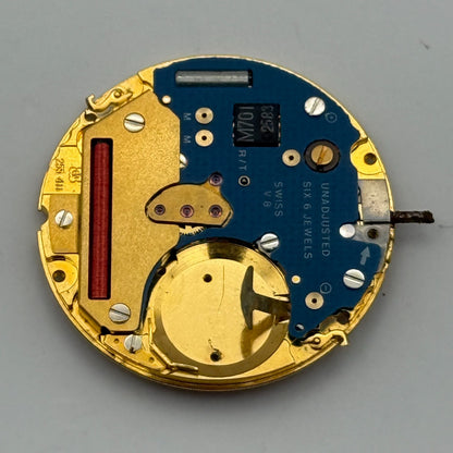 ETA 255.441 Quartz Watch Movement 6 Jewels Vintage Swiss Parts Repair 23.8mm