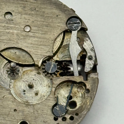 AS A Schild Swiss Watch Movement Manual Wind Vintage Parts Repair Spares 24.7mm