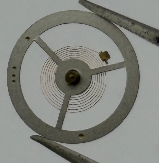 EB 8800 Balance Wheel Complete And Spring 12’’’ 1309 Watch Movement Parts NOS