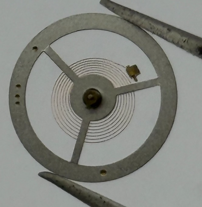 EB 8800 Balance Wheel Complete And Spring 12’’’ 1309 Watch Movement Parts NOS