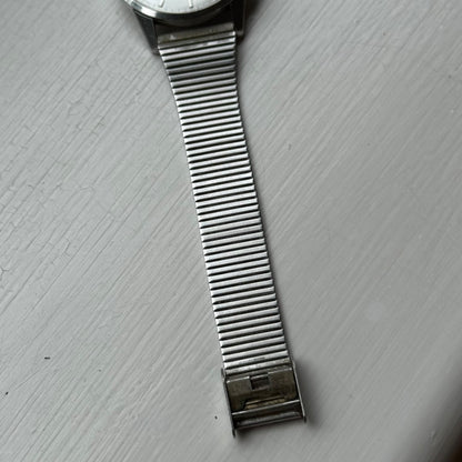 Men's Vintage Seiko Full AutoWinding Watch Diashock Bracelet 36mm Japan Running