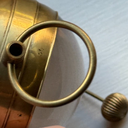 Roskopf Pocket Watch Unusual Fhf St 96 Magnifier Round Vintage To Repair Parts