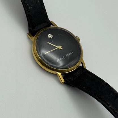 28mm Jenny Bates Swiss Gold Plated Vintage Manual Wind Watch PARTS / REPAIR