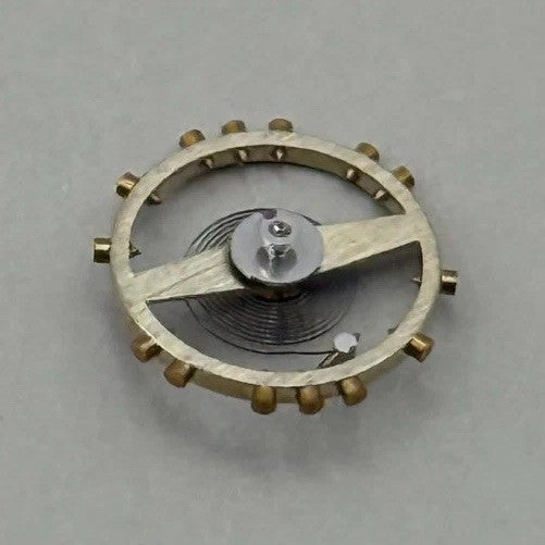 FEF 270 Balance Wheel Complete And Spring  5¼’’’  173 M Watch Movement Parts NOS