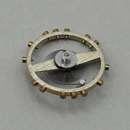 FEF 270 Balance Wheel Complete And Spring  5¼’’’  173 M Watch Movement Parts NOS