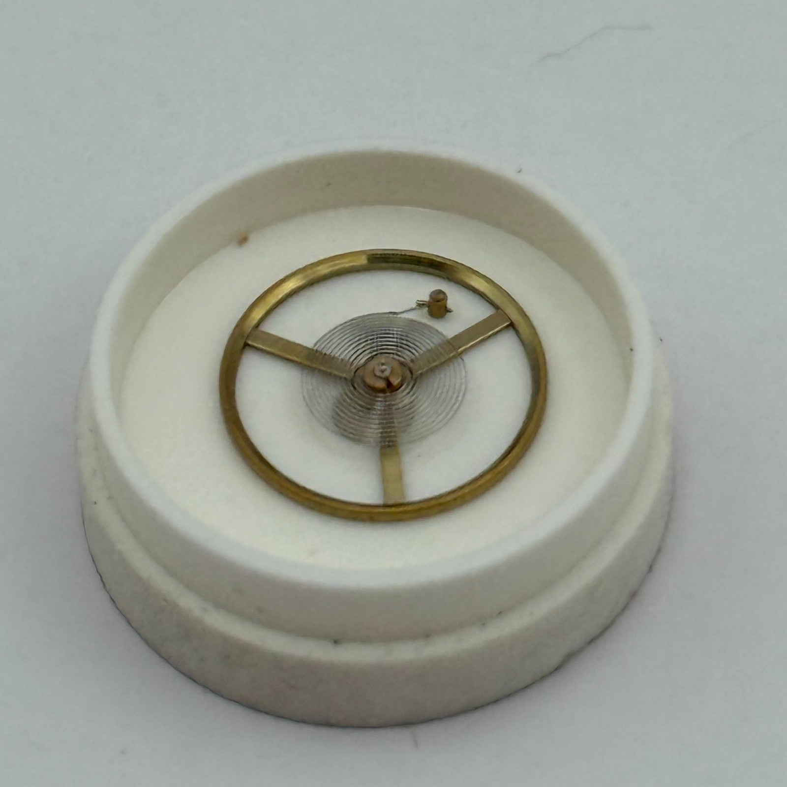 Smith 608 Elite Balance Wheel Complete And Spring 10½’’’  Watch Movement Parts 