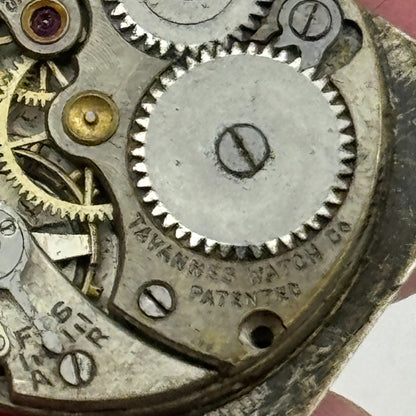23.6mm Cyma Ref 010 Tavannes Manual Wind 15 Jewels Watch Movement Vintage PARTS