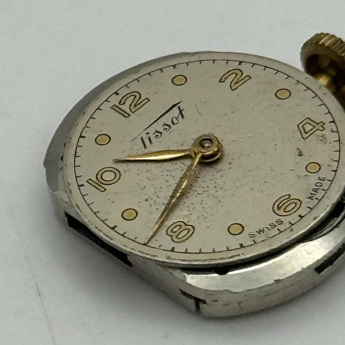 13.5mm Tissot 13.6 Swiss 15 Jewels Manual Wind Ladies Watch Movement PARTS