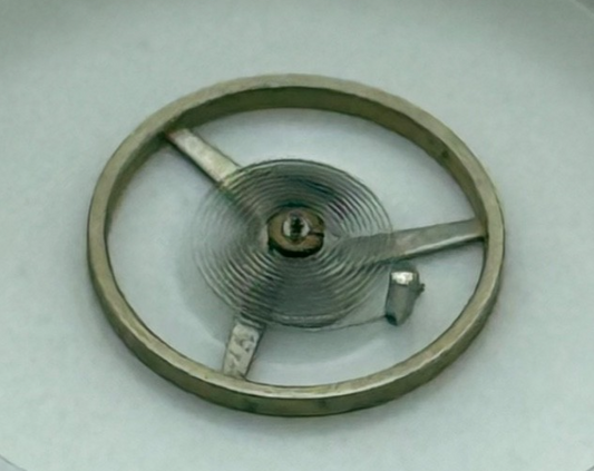 ETA 2487 Balance Wheel Complete And Spring Ord. Inca 1269 M Watch Movement Parts
